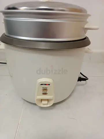 Aftron Electric Rice Cooker with Steamer - 1.8L
