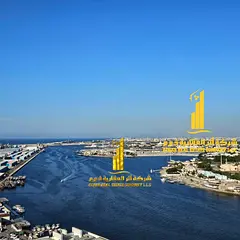 With a breathtaking sea view, the most luxurious and elegant two-bedroom apartment, fully furnished