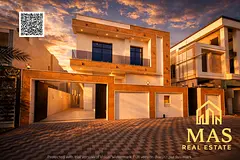 🏡 Luxury Stone-Facade Villa for Sale in Al Yasmeen, Ajman | Modern Design &amp; Prime Location