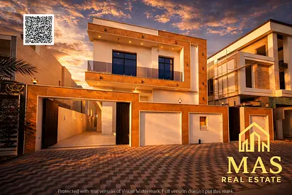 🏡 فيلا فاخرة بواجهة حجرية وتصميم عصري للبيع في الياسمين – عجمان | موقع استراتيجي وسعر مميز