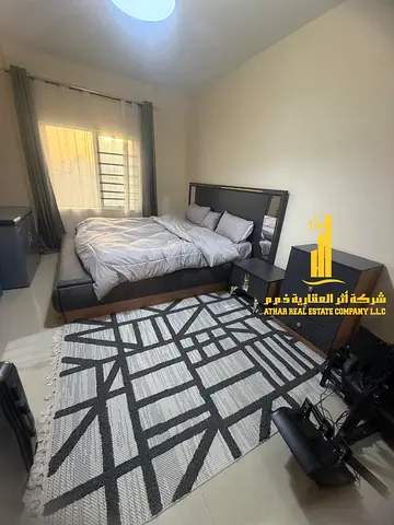 للإيجار الشهري بعجمان – شقه غرفتين وصاله ببلكونه أطلاله مفتوحه مميزه مفروشه بالكامل فرش راقي بمطبخ مجهز بالكامل بأحدث الأجهزه