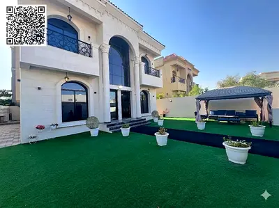 فيلا مفروشة بالكامل للإيجار في الياسمين | 7 حمامات، غرفة للخادمة ومخزن | 4600 قدم مربع | 135 ألف درهم إماراتي