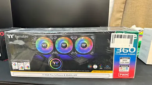 Thermaltake 360 TT Premium Edition RGB AIO Liquid CPU Cooler (Sealed Box)