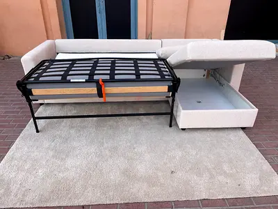 Ikea vimle L shape sofa bed Beige Excellent Condition like new Condition