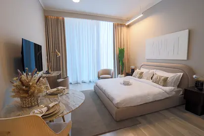 Modern Studio in JVC, near Circle Mall