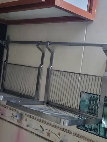Stainless Steel Display Kitchen hanging Rack-IKEA