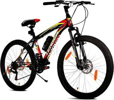 Leader Beast Multispeed (21 Speed) Mountain Bike with Front Suspension  Dual Disc Brake Cycle bike
