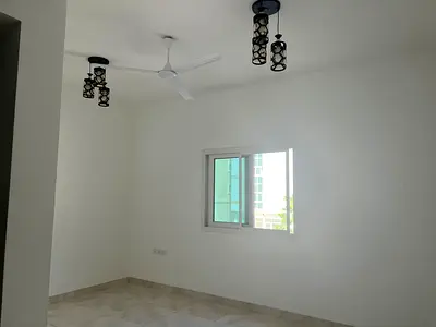 Apartment for annual rent in Al Qulaya, second tenant, spacious 2BHK with open view, security cheque, modern super lux finishing, flexible payment opt