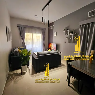 The most luxurious and elegant fully furnished one-bedroom apartment in Ajman, super deluxe, for monthly rent ✔️ Includes bills and internet ⚡📶