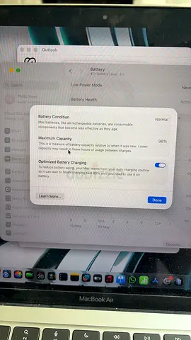 MacBook Air m1 (Battery Health 98%) - Good Condition