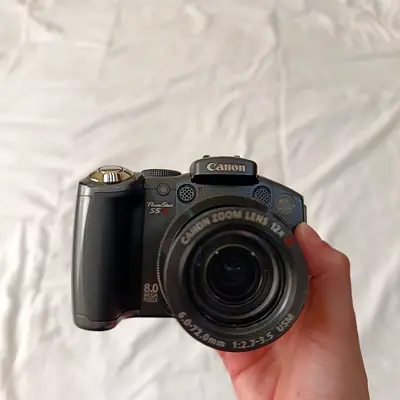 Canon PowerShot S5 IS – With Bag, Strap  Lens Cover
