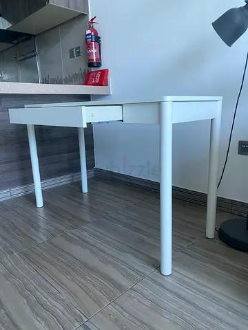 IKEA Tonstad desk with slim drawer