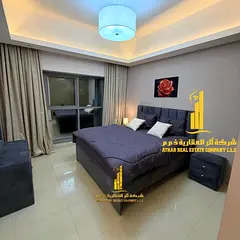 ✨ Luxury apartment for monthly rent, one bedroom and a hall with an open view, fully furnished wit