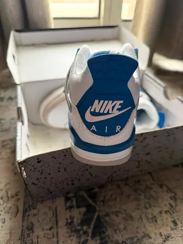 Nike Air Jordan 1 High - White blue size 38