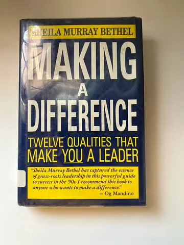 Making a difference