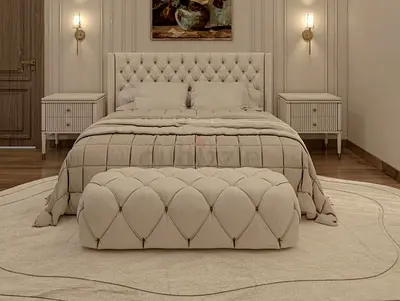Elegant beautiful 180*200 king size Bed