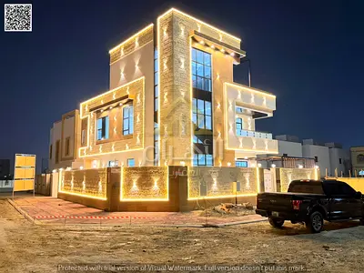 فرصة سكنية واستثمارية | تملك فيلا فاخرة بالحليو 2 عجمان| 5 غرف نوم بمسبح وروف | 4000 قدم بسعر تنافسي
