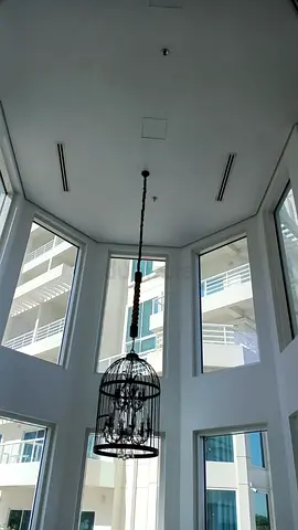 URGENT! Marina Home Large Decorative Hanging Birdcage Chandelier - Black Metal (2layers).