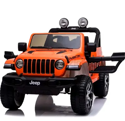 Megastar Genuine Jeep licensed Child Driver Electric Car Attraction SUV Small Ride On Jeep for Kid