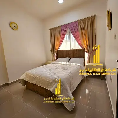 Luxurious apartment, one bedroom and a hall open view, fully furnished New with elegant furnishings and a fully equipped kitchen