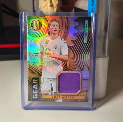 Luca Modric Game Worn Real Madrid Patch Card