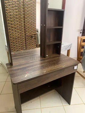 Danube Wooden Dresser with mirror and drawer