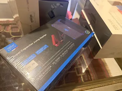New Super Capacitor Jump Starter (Sealed) - Power Bank/Jump Starter Combo