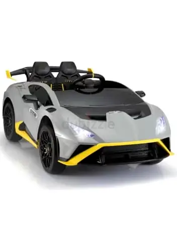 Kids Electric Ride-On Sports Car - 2-Seater, Remote Control