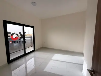 1BHK Al Alia MBZ Road brand new 2 bath balcony large size AED 33K 4 payments deposit cheque
