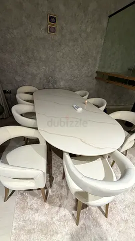 Dining Table With 8 Chairs