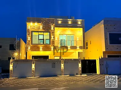 فيلا فاخرة للبيع في قرية الأميرة الياسمين – 5 غرف نوم ماستر + روف – تشطيبات راقية – شامل رسوم التسجيل والتملك – تمويل عقاري – 10% مقدم – عجمان