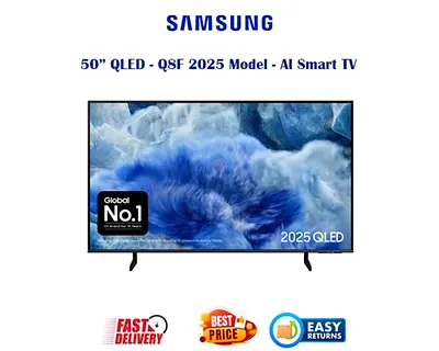 Samsung 50 Inch QLED 4K Smart TV - 50Q8F 2025 Model - FREE DELIVERY - WARRANTY