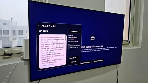 55 OLED Samsung Smart TV - Good Working Condition