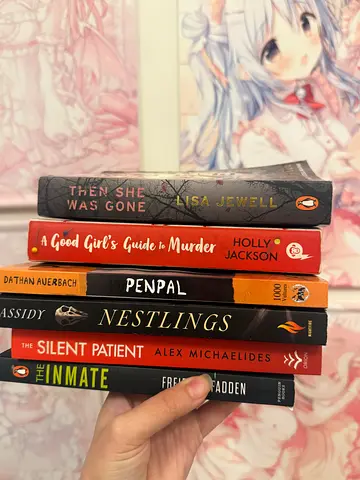 thriller/horror books for sale