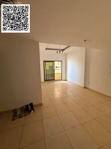 Two rooms and a hall on Mohammed Bin Zayed, City of Emirates. Annual rent in Ajman with parking and a children's playground.