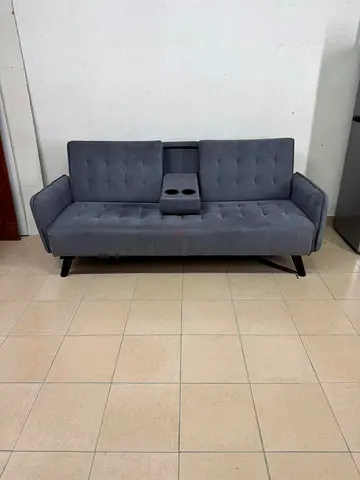 Home Centre 3-seater grey sofa bed