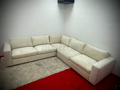 As like new condition pottery barn corner sofa