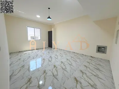 First-tenant 2BR apartment for annual rent in Al Mowaihat 3, Ajman. Free month, central AC/gas, 2 b