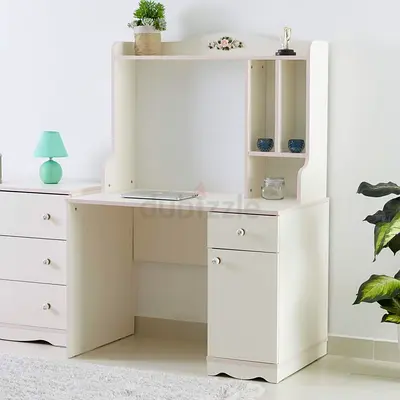Home Box White and Pink Study Desk