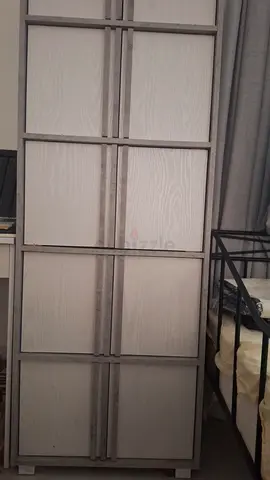 Tall sliding door wardrobe / armoire - used, good condition