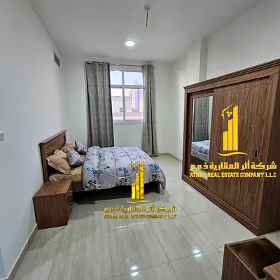 Furnished one-bedroom apartment for rent in Ajman, Corniche area. Clean and tidy furnishings. Includes all bills and internet. Fully furnished