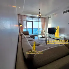 sea views Luxury furnished duplex for monthly rent 🌟 3 bedrooms, living room, 2 balconies + maid&