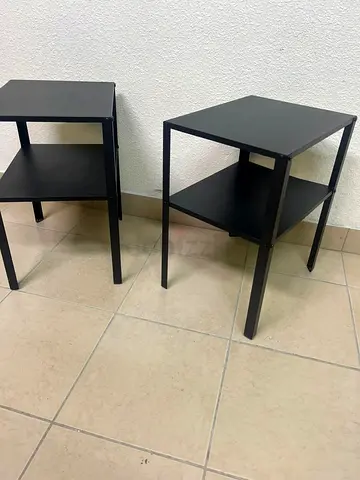 IKEA KNARREVIK side table in black