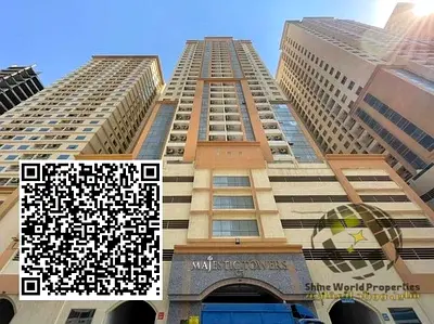 1BR rent Ajman 28K with parking in Emirates City