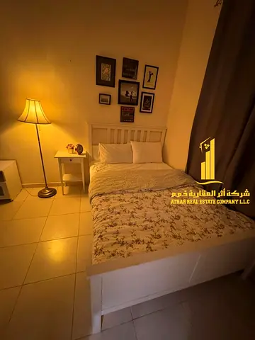 للايجاراستديو مفروش  بعجمان بفرش نظيف ومرتب _ الحميديه   _  شامل جميع الفواتير والانترنت _  مفروش بالكامل بأثاث أنيق _ مطبخ مجهز بجميع الاحتياجات