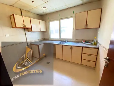PARKING FREE SPECIOUS NICE ONE BHK CENTRALISED AC AND GAS FAMILY BUILDING JUST 32k al Qasimia