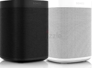 Pair - Sonos One (Gen 2) Voice Controlled Smart Speaker with Amazon Alexa Built-in