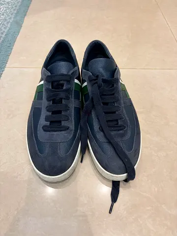 Hermes blue sneakers