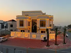 Own a luxurious 5,000 sq ft villa in Al Helio 2, Ajman | 6 master bedrooms (G+2) | Competitive price