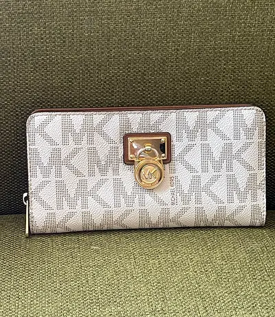 Michael Kors wallet - White/Beige